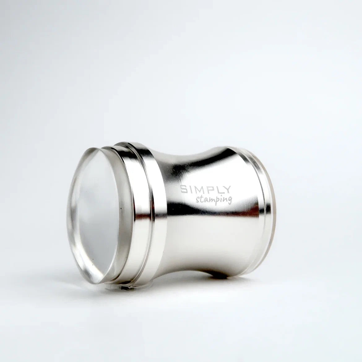Stamper, silver, one side 1,5 in
