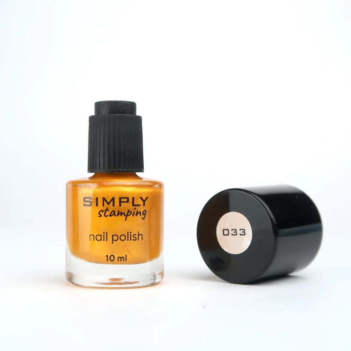 Stamping polish 033 bronze gold, 10 ml