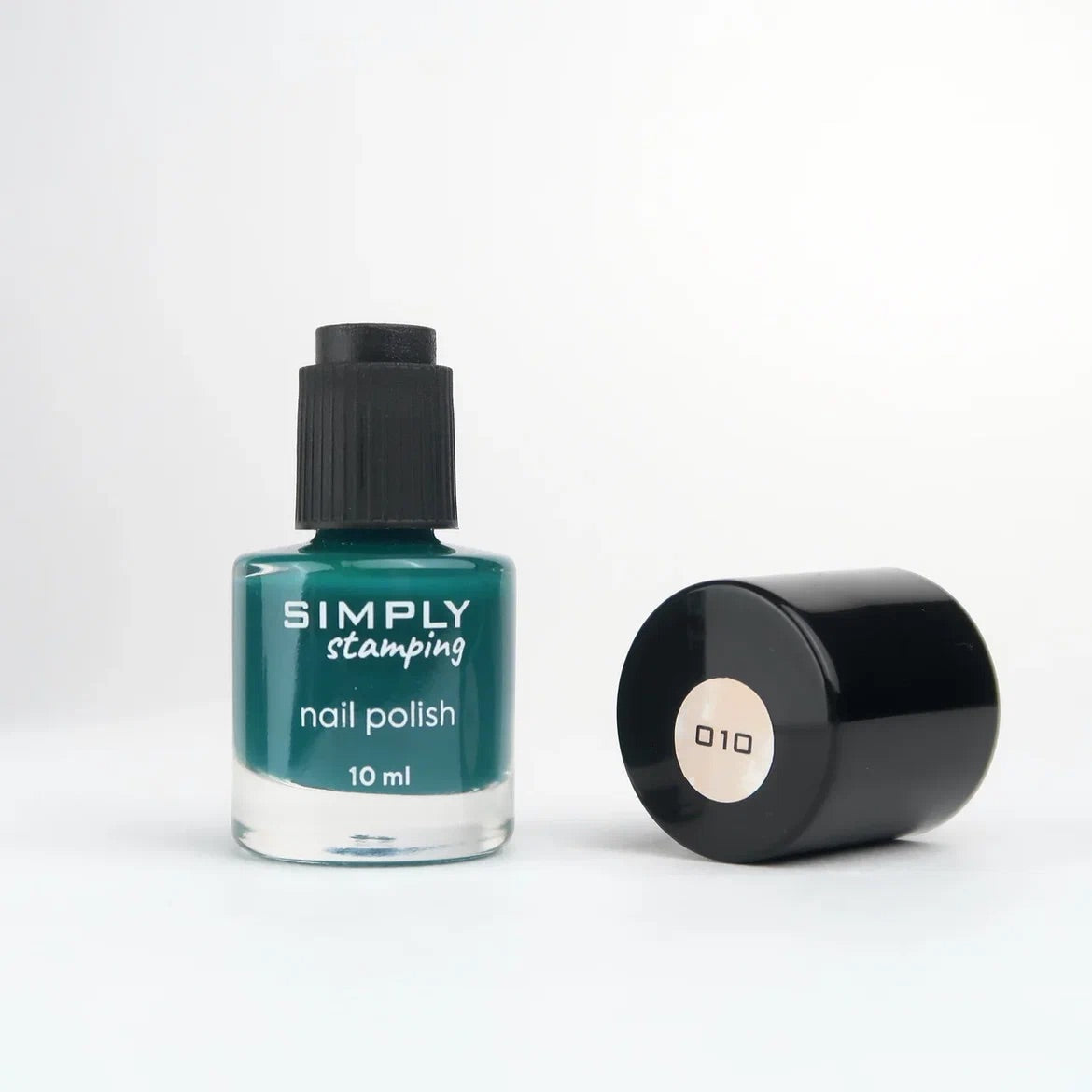Stamping polish 010 bottle green, 10 ml