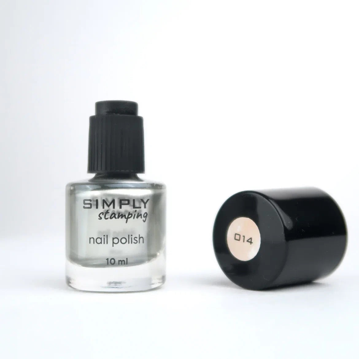 Stamping polish 014 silver, 10 ml