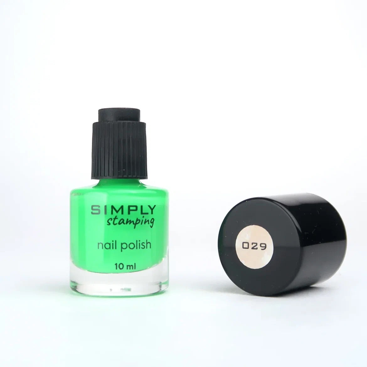 Stamping polish 029 neon green, 10 ml