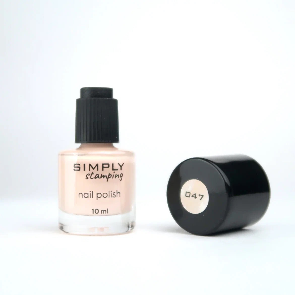 Stamping polish 047 pastel soft ivory, 10 ml
