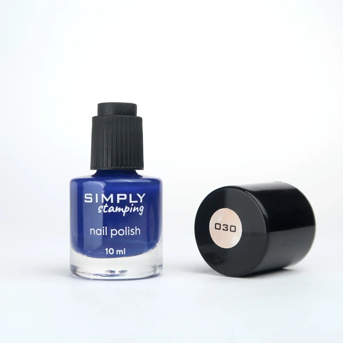 Stamping polish 030 purple-blue, 10 ml