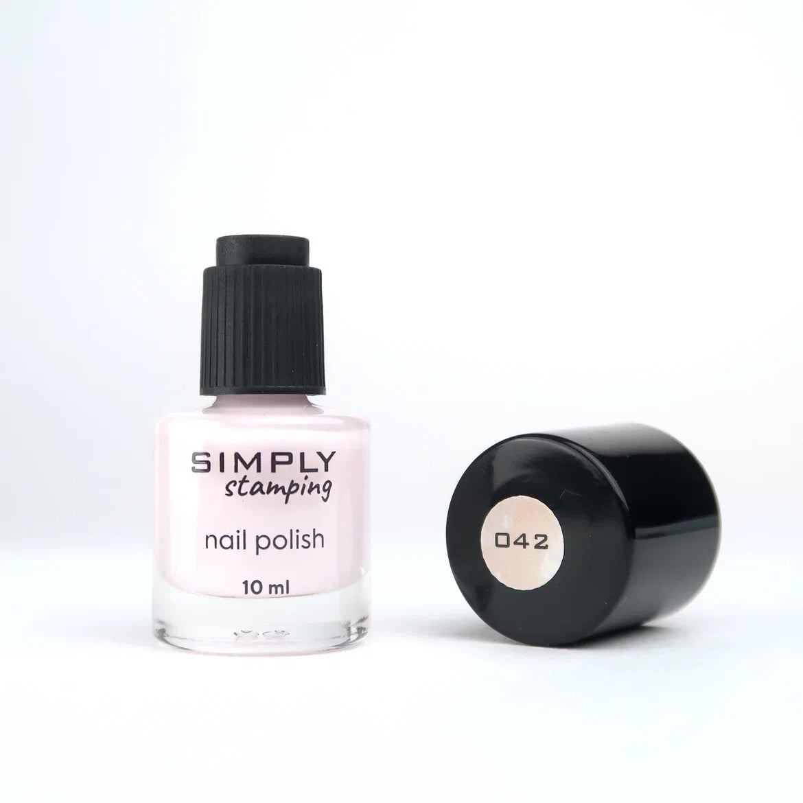 Stamping polish 042 pastel ivory, 10 ml