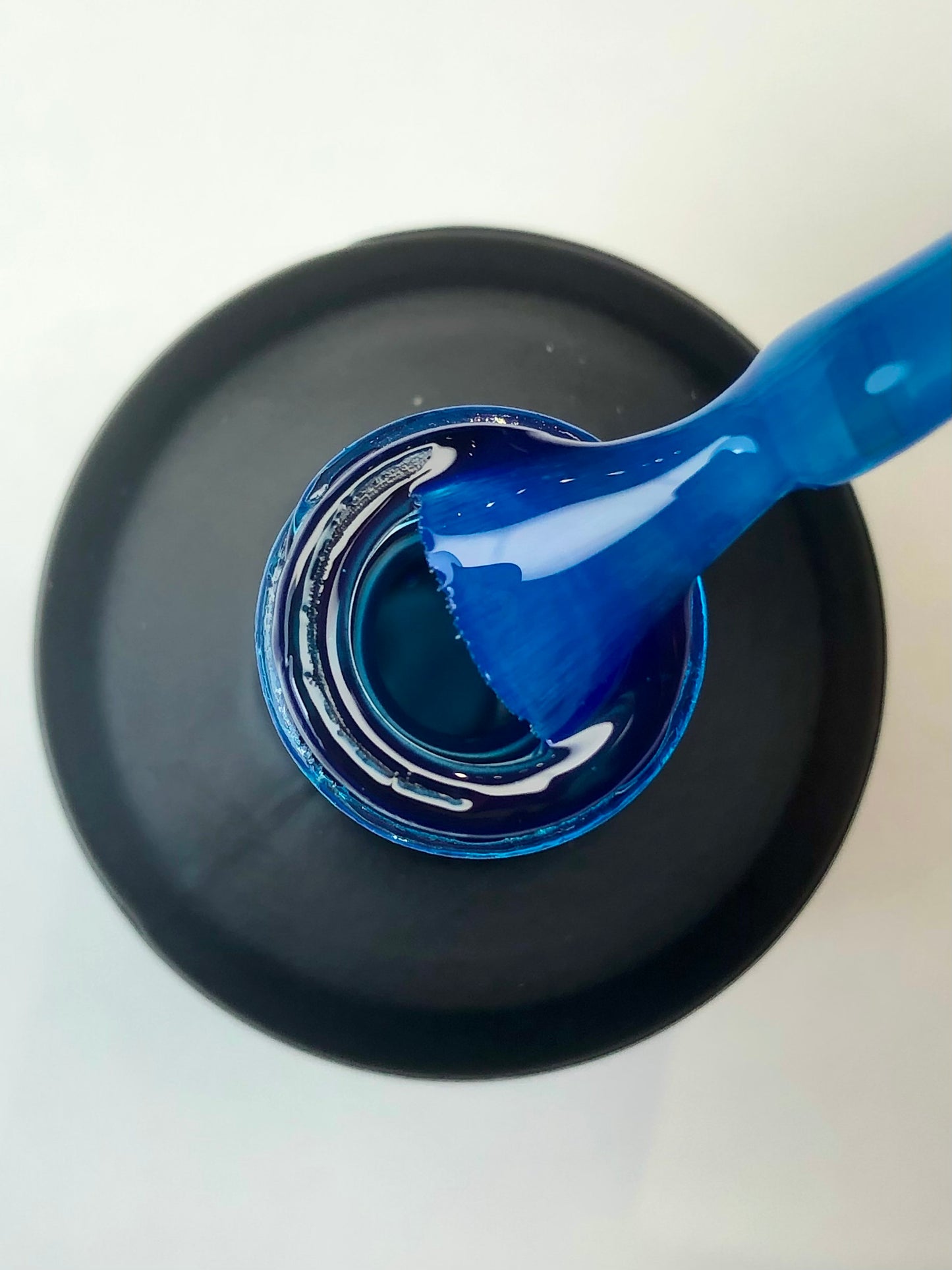Imen Glass top Blue
