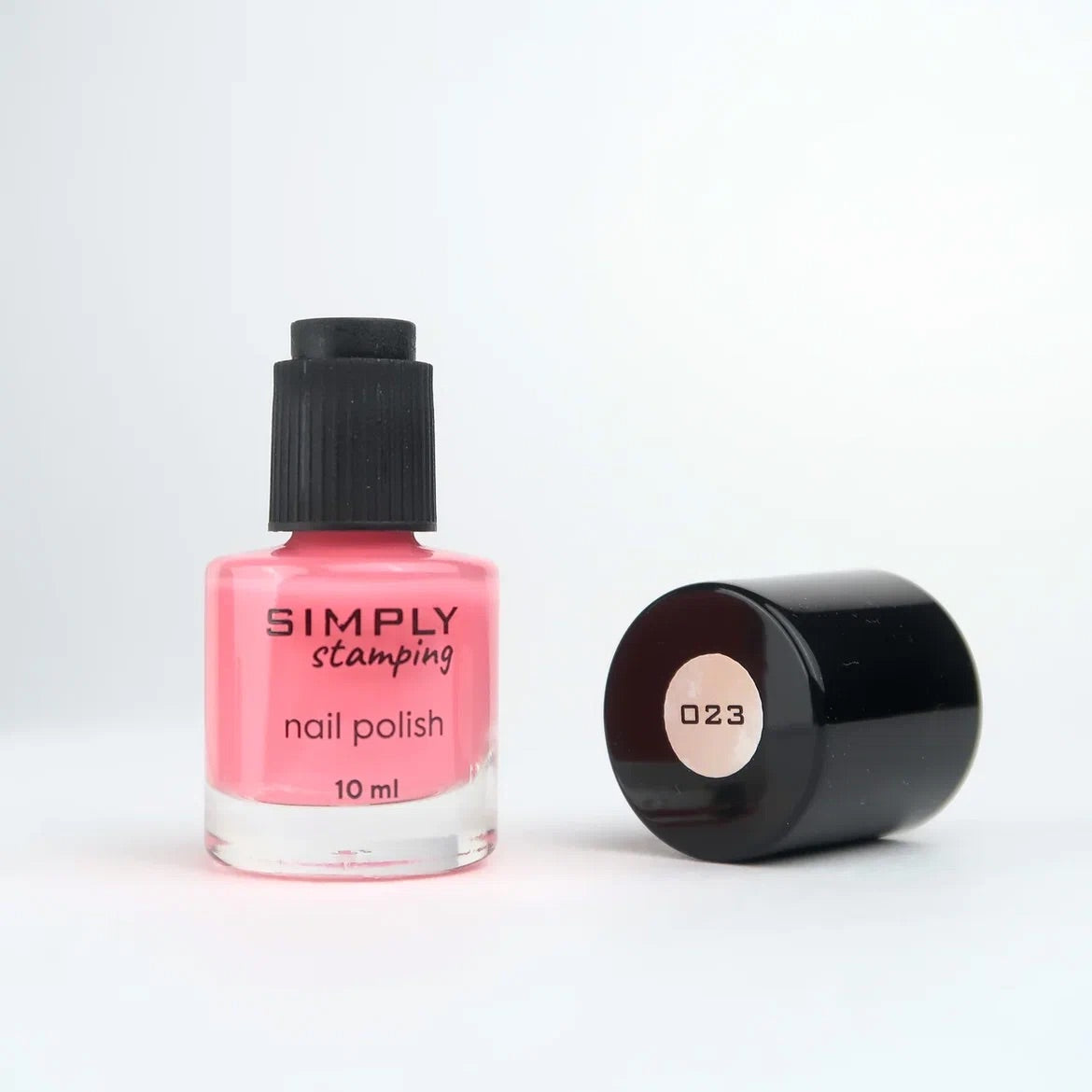 Stamping polish 023 bright pink, 10 ml