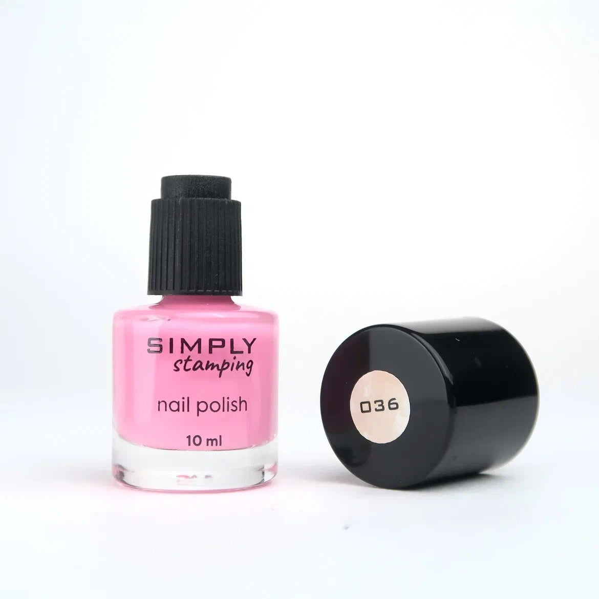 Stamping polish 036 super bright pink, 10 ml