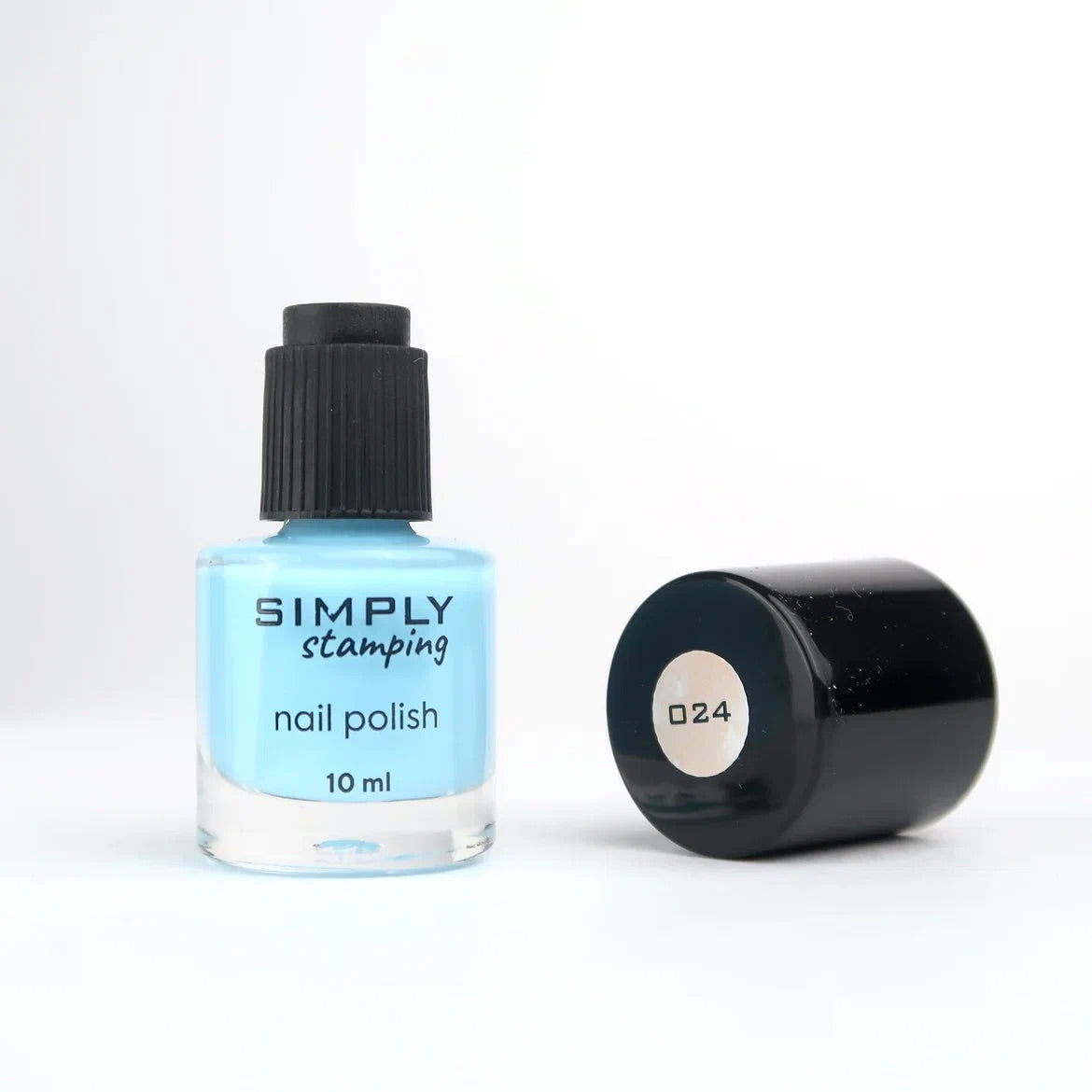 Stamping polish 024 sky blue, 10 ml