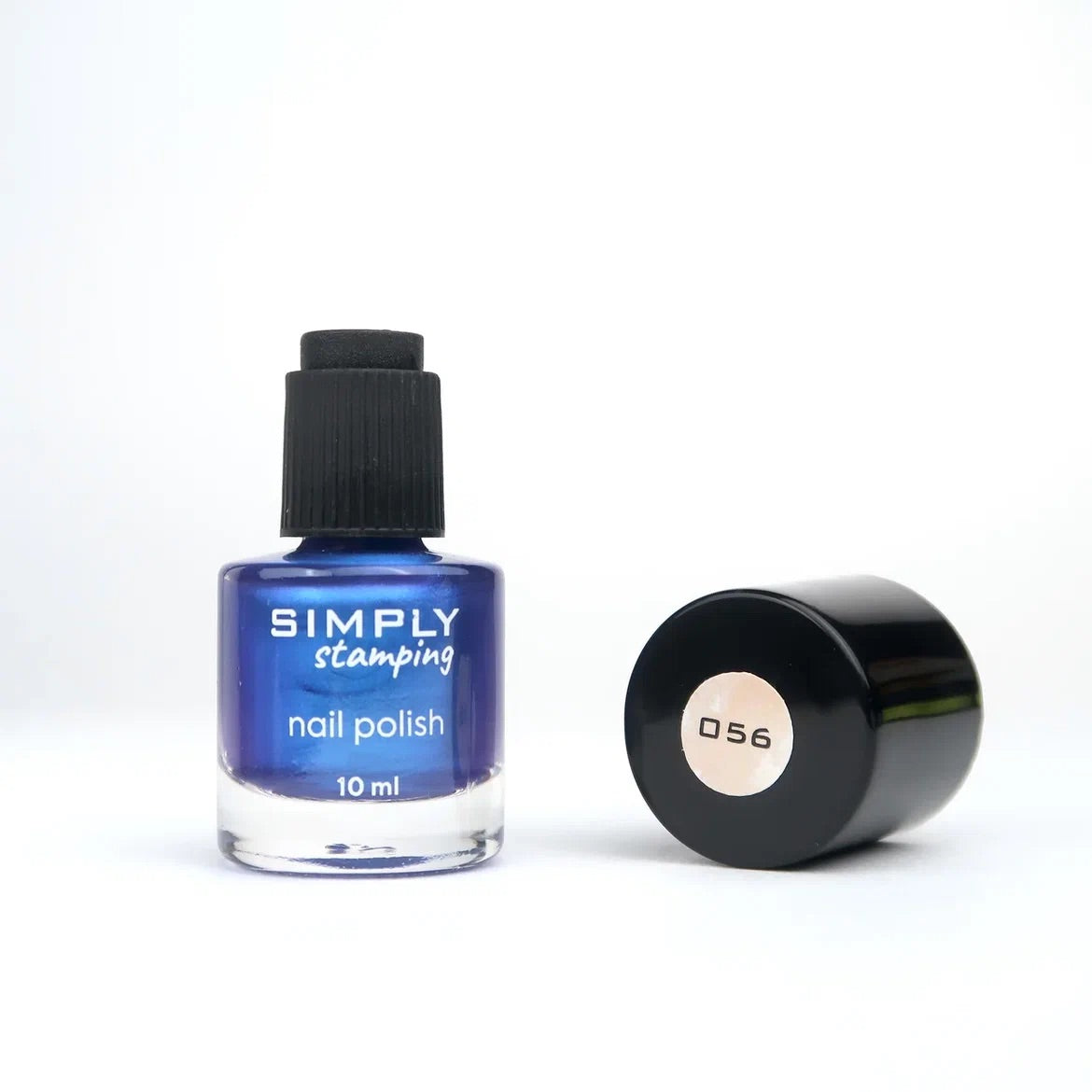 Stamping polish 056 sky blue metallic, 10 ml